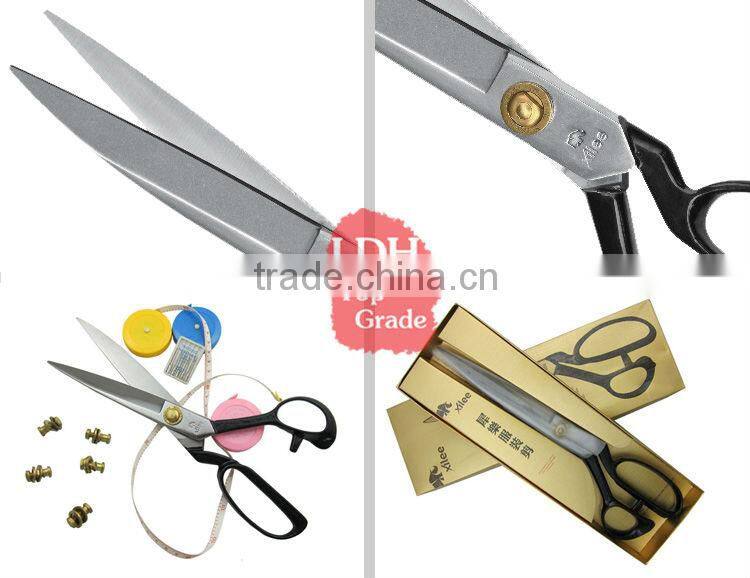 XL-A300 Scissors for fabric cutting price sandblasted 12 tailor scissors