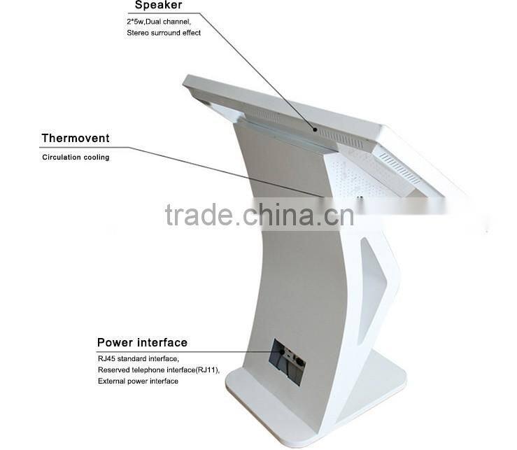 65inch Interactive Information Kiosk for train station