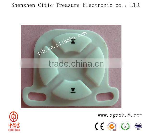 Custom Computer Keys Standard Car Remote Control Silicone Key Rubber Keypad