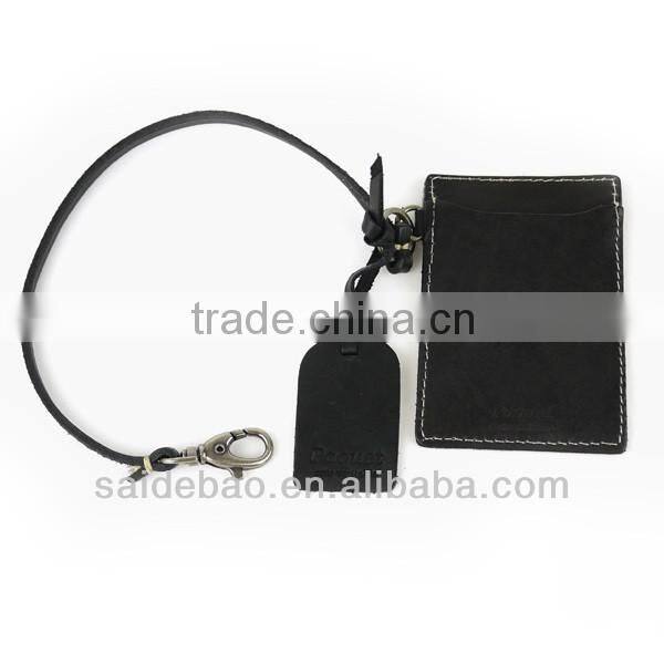 Personality Customized leather luggage tag