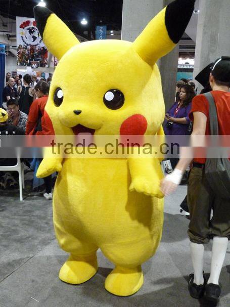 wholesale Cheap custom Pikachu Plush mascot Costume For Adult
