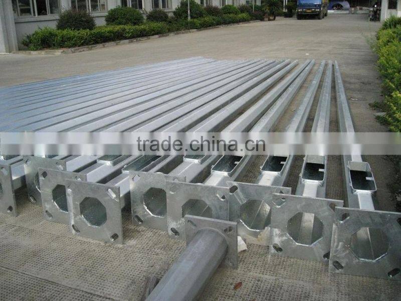 decorative light pole folding street lighting light pole parts