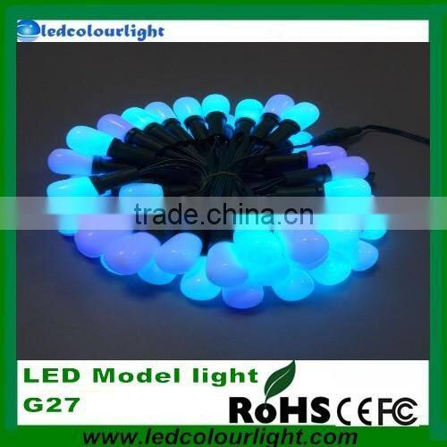 Factory price led christmas lighting dc12v G27 for festive decoration