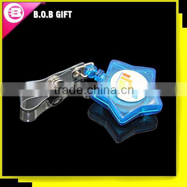 2015 promotional retractable badge reels for lanyard
