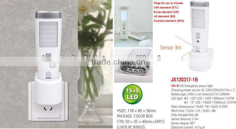 rechargeable torch night light power failure night lamp