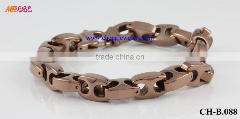 IP coffee mens steel bracelet,braided bracelets,bracelets for guys