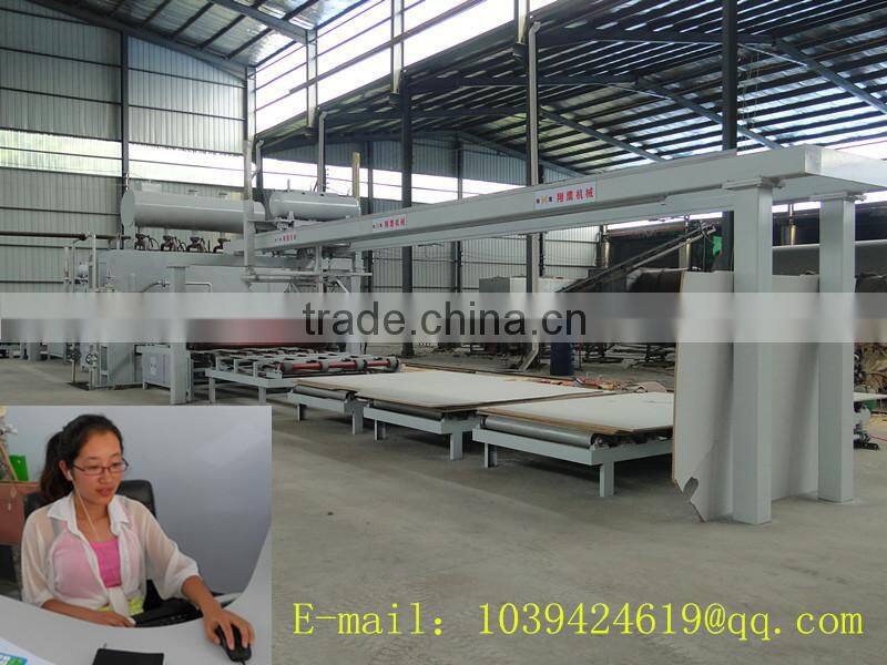 150openings Lamination hot press in double sides