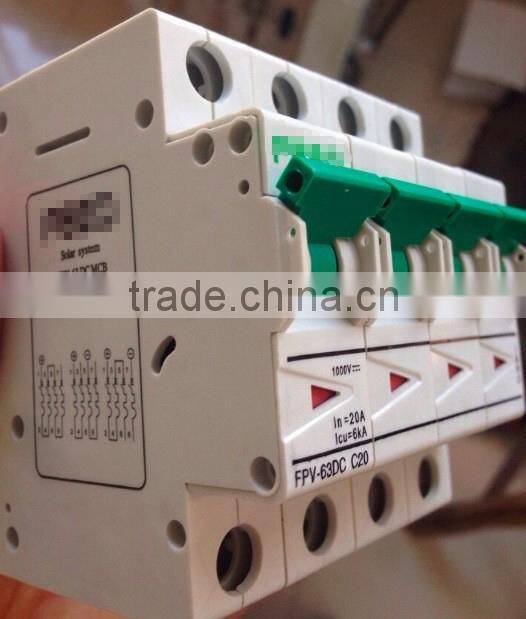 European Market Solar Power 2 Phase 415v DC Breaker