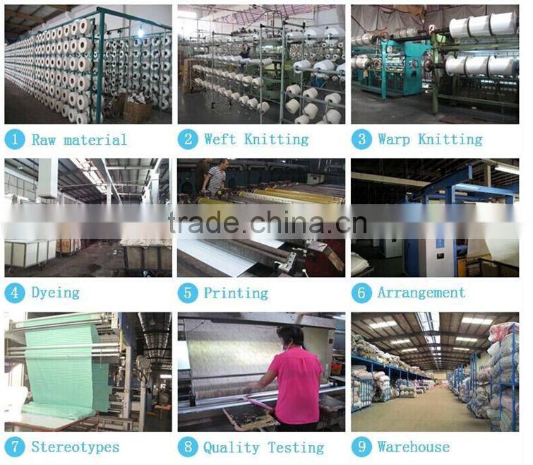 100 polyester tricot fabric