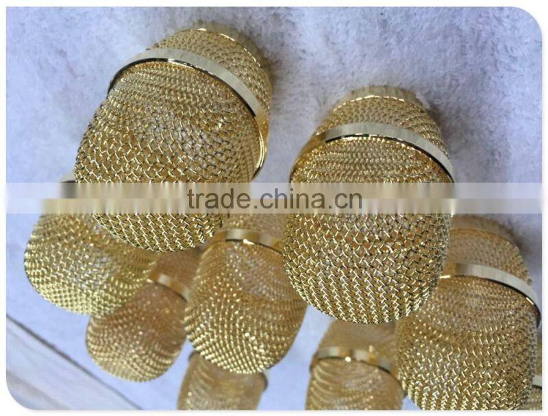 High quality wireless microphone parts plating metal