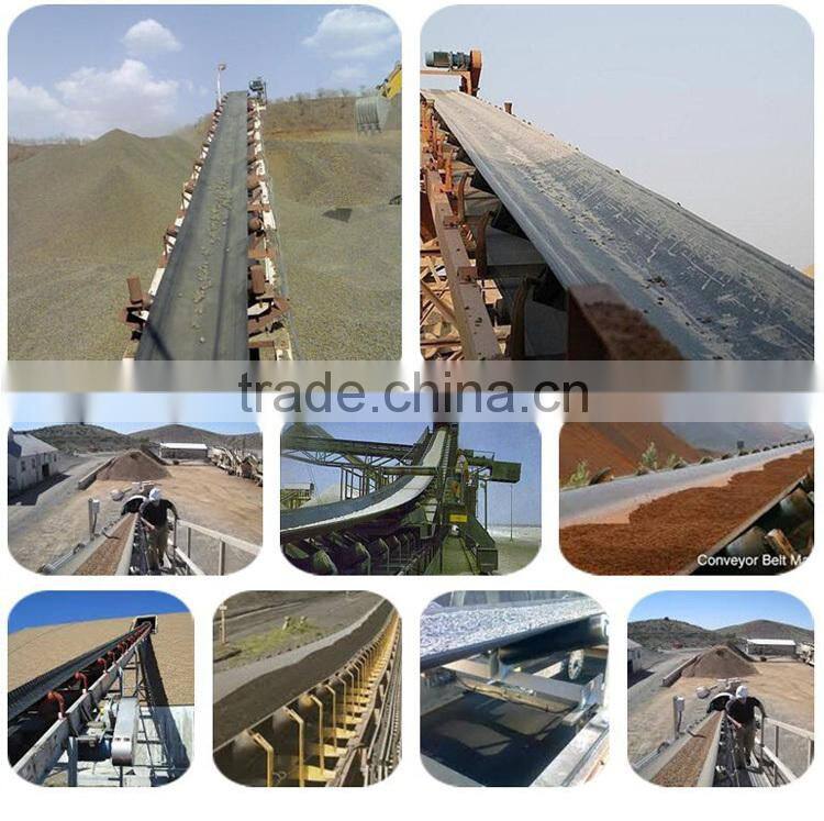 cleat hight 15mm EP fabric chevron conveyor belt