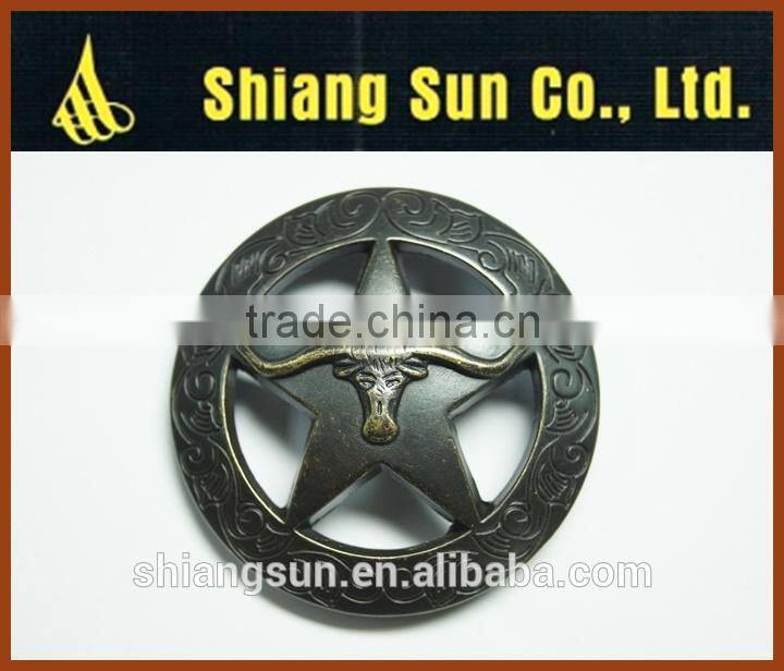 2015 Fahsion top competing price high quality custom rhinestone concho