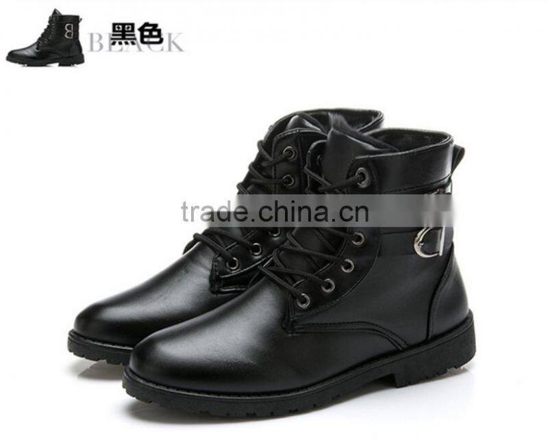 fashion winter leather man boot
