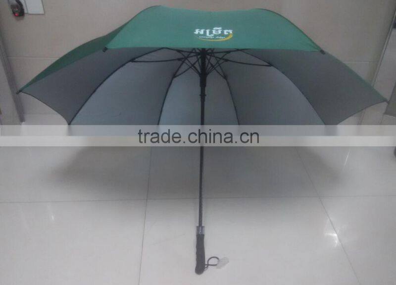 2015 Big automatic gift strong long shaft subway golf umbrella