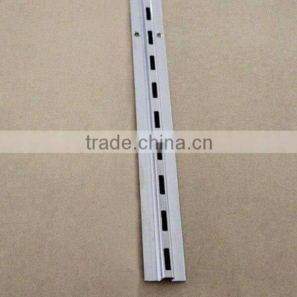 Chrome plating single slot upright,Wall Display Shelf Channel