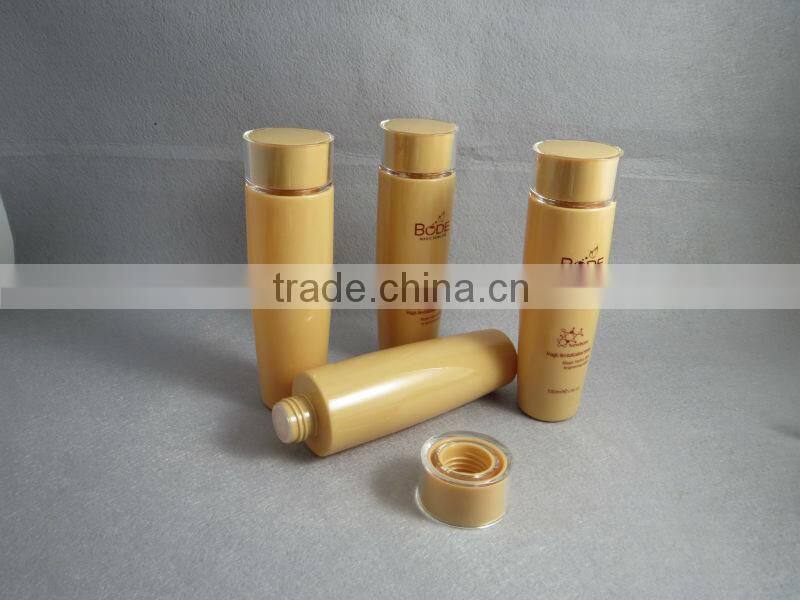 new material PETG cosmetics bottle for make up remover