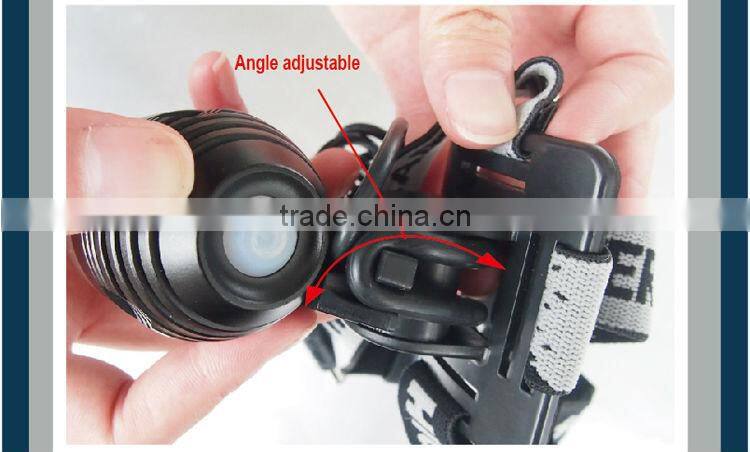 New CREE XML T6 LED rechargeabke Bike Light