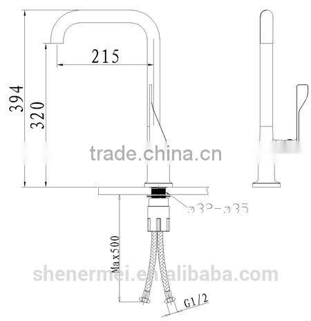 New Design Kitchen Ssink Long Handle Kitchen Water Tap