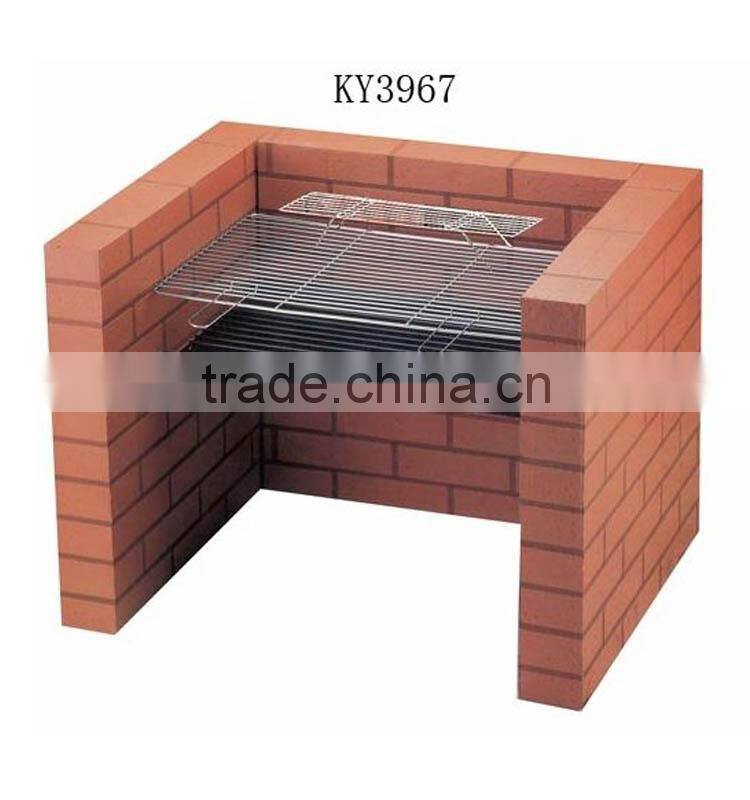 KEYO Square garden DIY bbq grill with tray