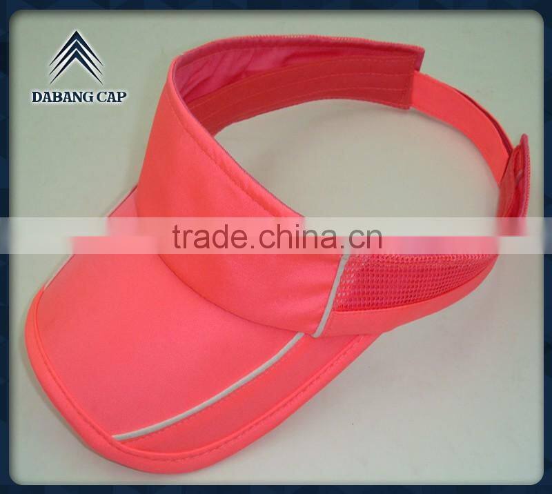 Highly praised promotional best softtextile sun visor cap