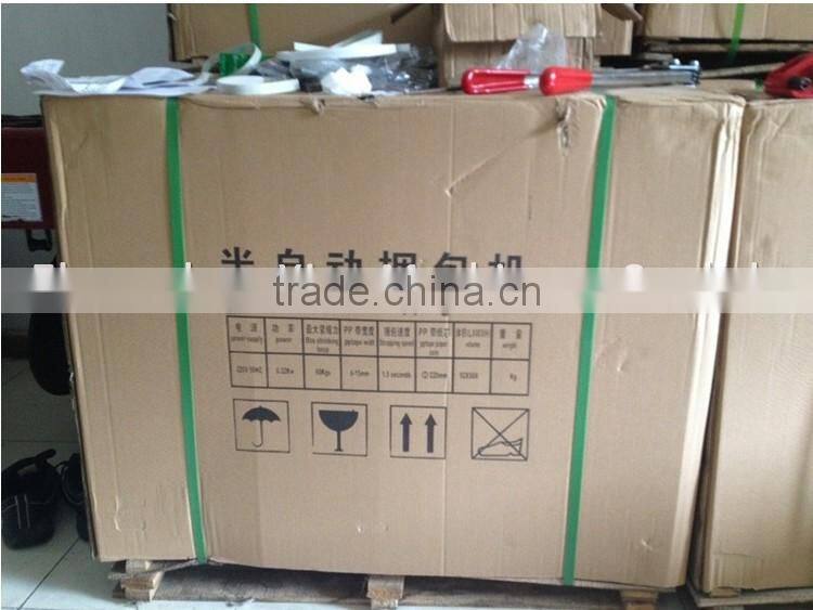 low table semi automatic strapping machine / portable hand strapping machine