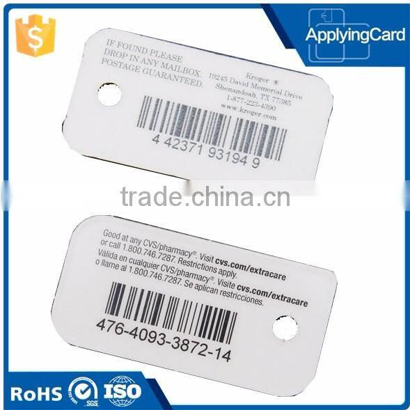 China top ten selling product PVC smart barcode card with free design