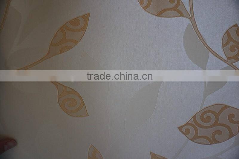 secret gardern beautiful leaf vinyl wallpaper