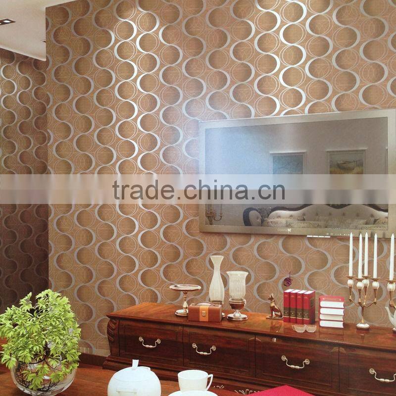 heavy vinyl coated wallpaper