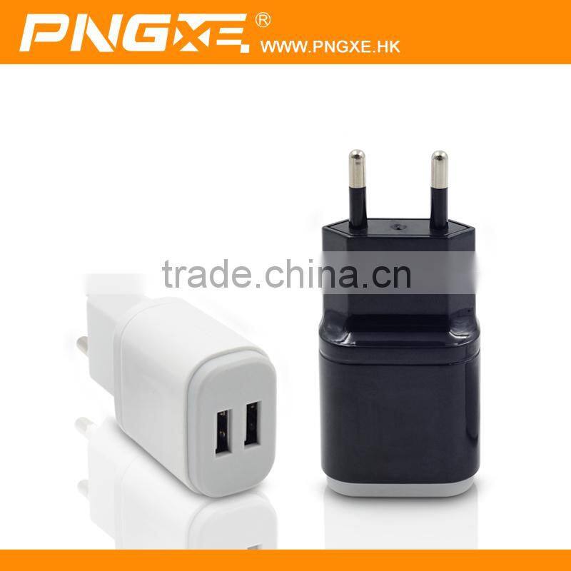 wholesale high quality two usb charger for Samsung Galaxy s5 s6