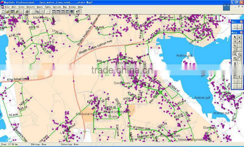 Argentina digital mapinfo map