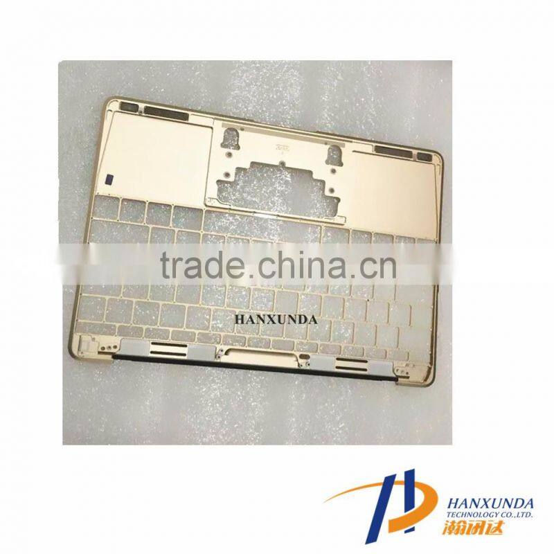 100%New Original US Layout for MacBook A1534 NO keyboard Gold Topcase palmrest