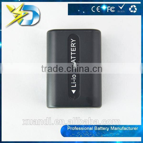 Wholesale digital camera battery FM50 for camera battery with black