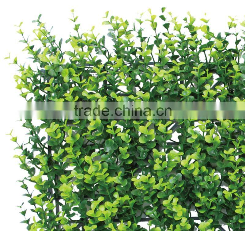 Light green artifical plants for fence decoration