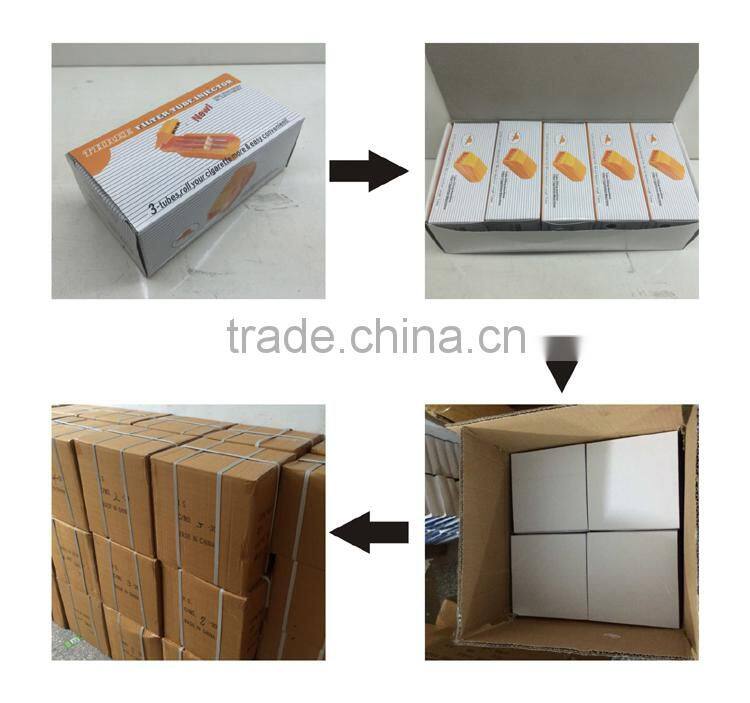 Triple Plastic Cigarette Tube Filling Machine