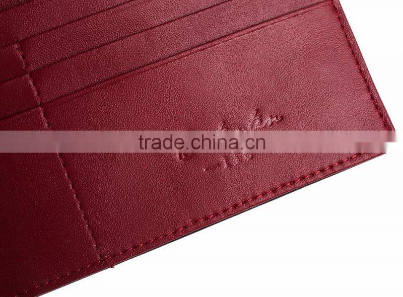 Luxury Party Hand Bag Leather Women Long Coin Purse Hand Wallet
