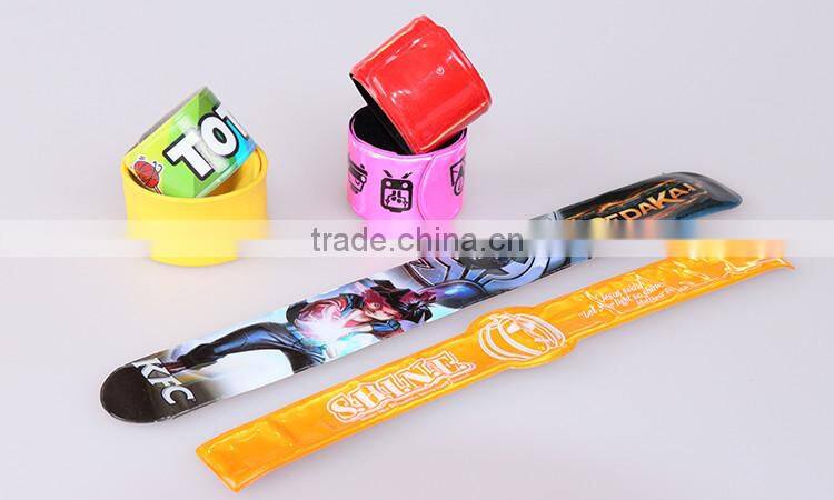 Cheap Soft pvc slap wristbands for events