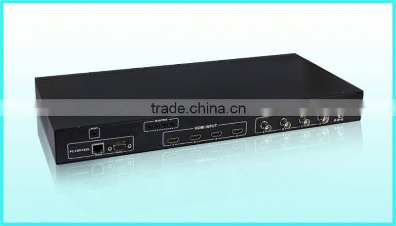 HDMI to Coaxial Matrix Switcher 4by4with IR , RS-232 , TCP/TP, super quality