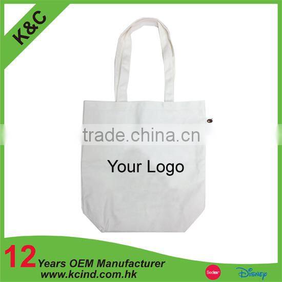 promotion plain cotton canvas tote bag handbags