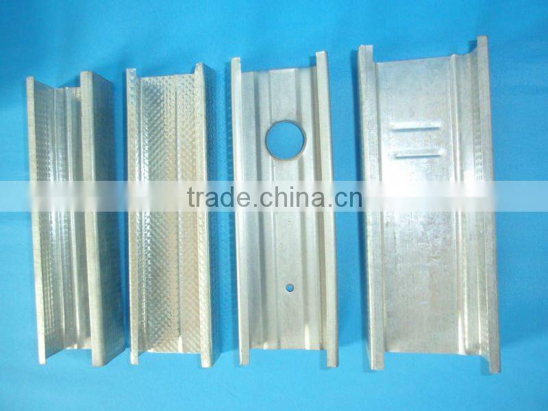 Factory price galvanzied light steel frame for partition AZ80g