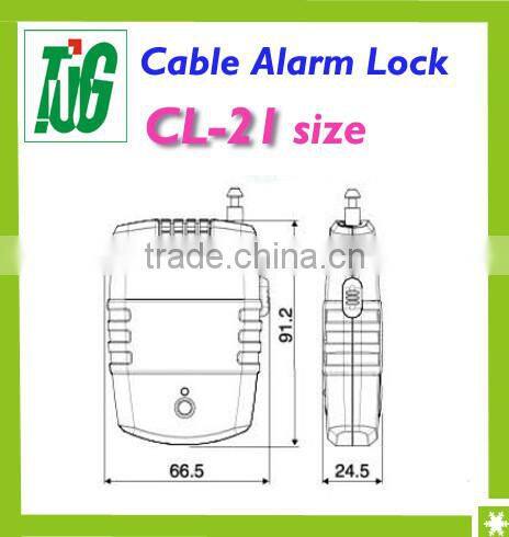 Retractable Cable lock