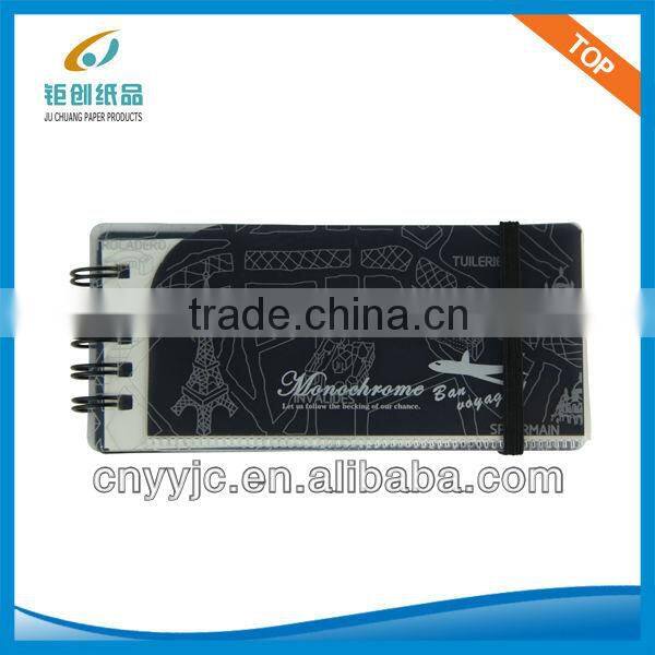 cardboard spiral notebook