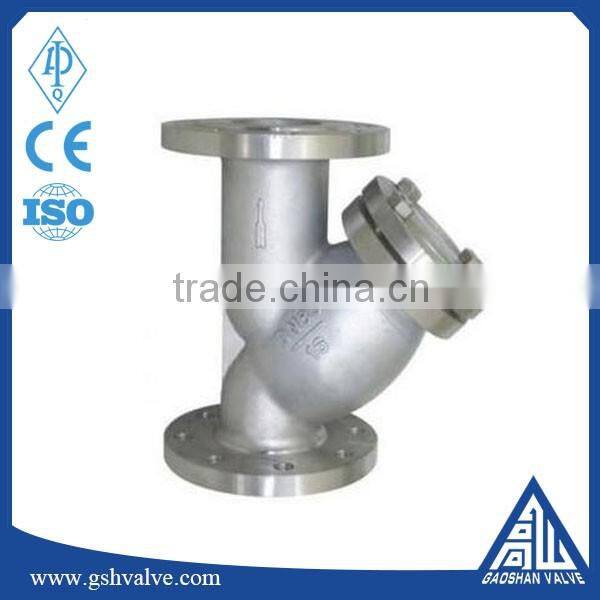 y strainer stainless steel material with high quality