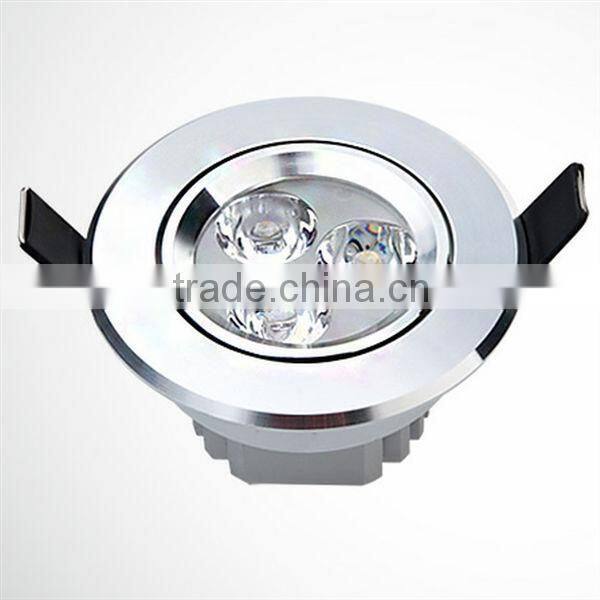 Guangdong factory CE ROHS approved 3w cob led downlight led light led light