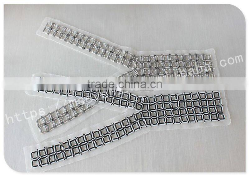 Fashional design handmade embroidery beaded neck trim for garment