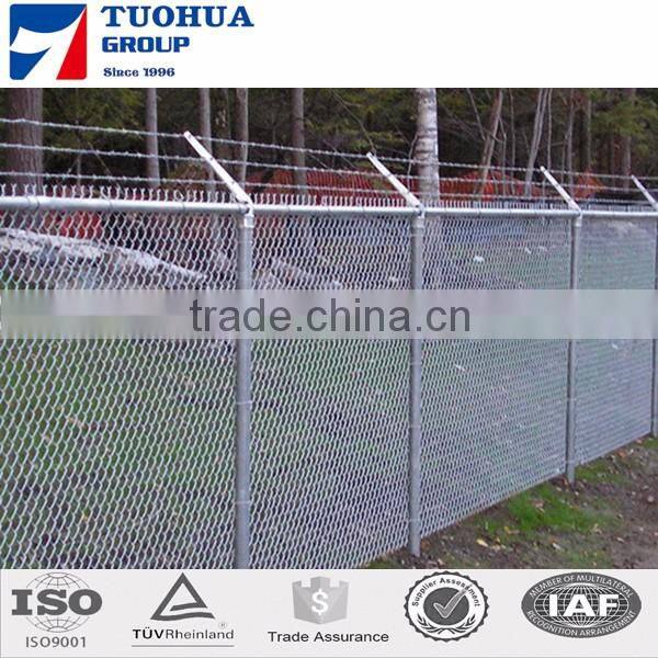 School playground used chain link mesh