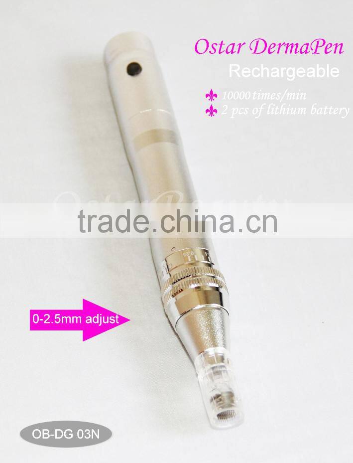 CE Approval derma stamp electric pen electric metal derma pen DG 03N