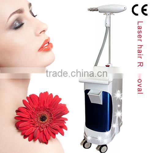 2014 super Cooling systern Nd Yag Laser Hair Removal / Long Pulse Laser Hair Remover MachinesP003