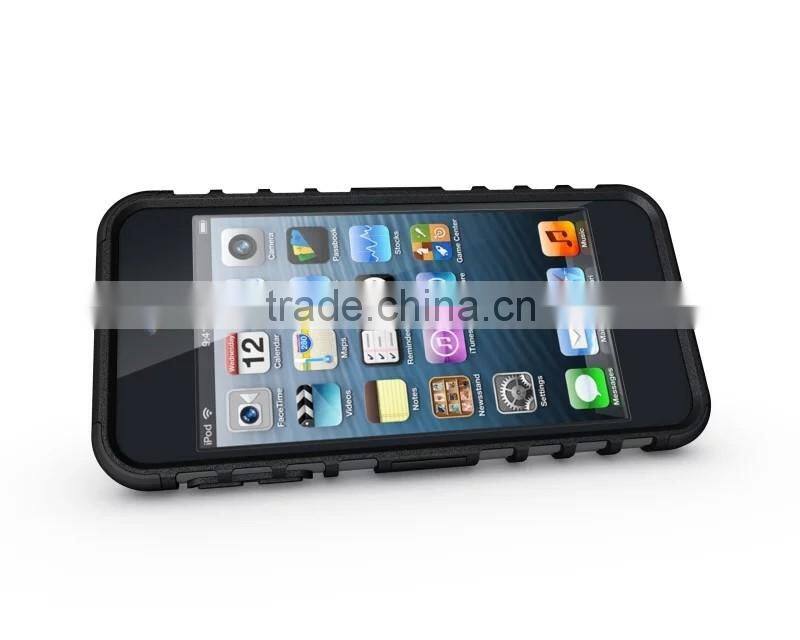 For iPod Touch 6 Armor CASE Heavy Duty Hybrid Rugged Anti-knock Hybird Spider Armor Back Cover For itouch 6 for touch6 armor