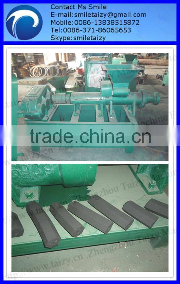 Energy saving and smokeless coal briquette making machine for sale