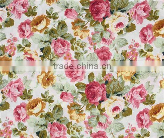 Customized newly design print microfiber fabric for sale